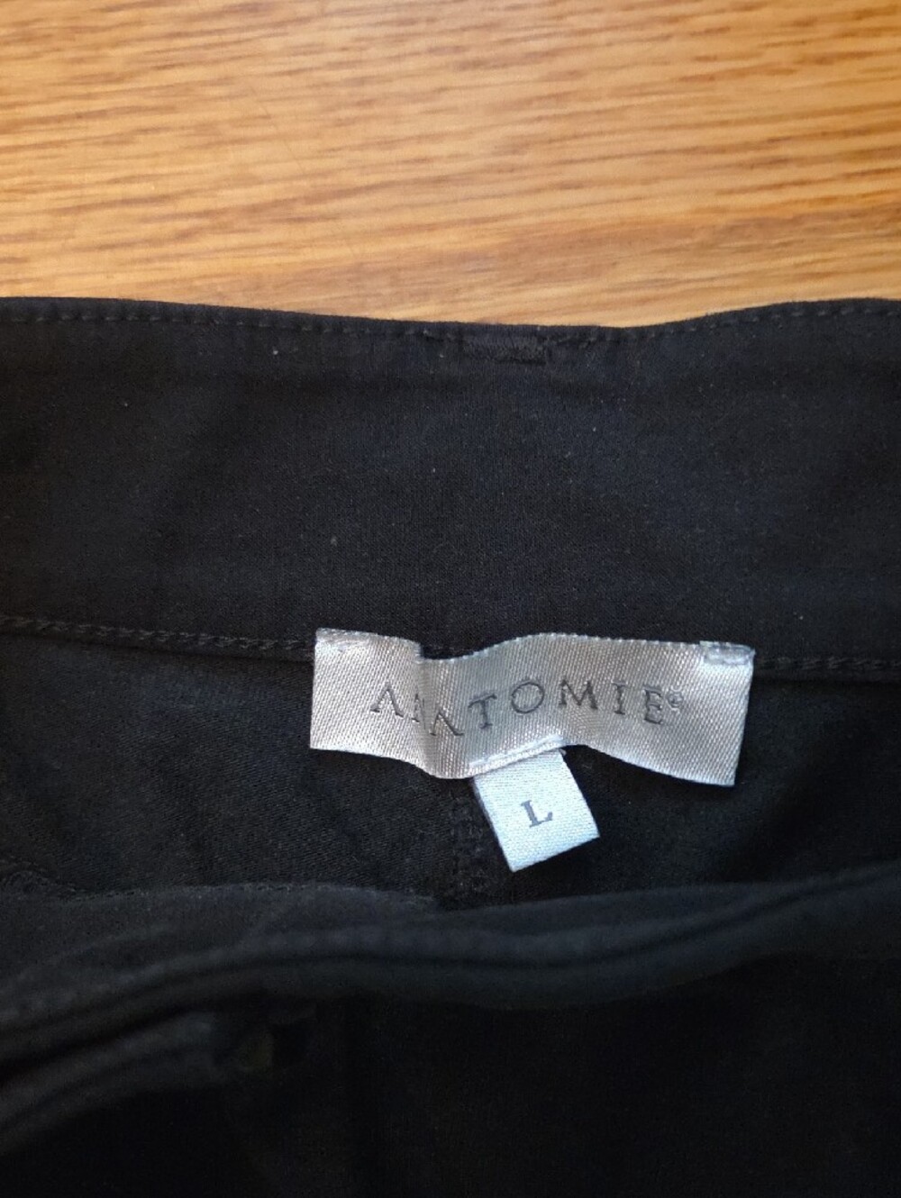 Anatomie Black Wide-Leg Cargo Pants - Picture 2 of 4